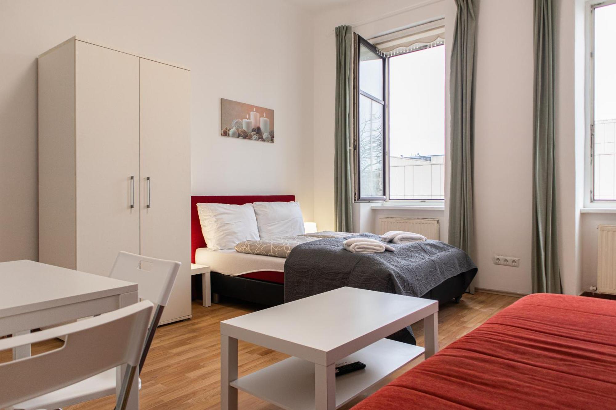 Homelike 2Br Apt. @Millenium Tower/Danube River Wien Eksteriør billede