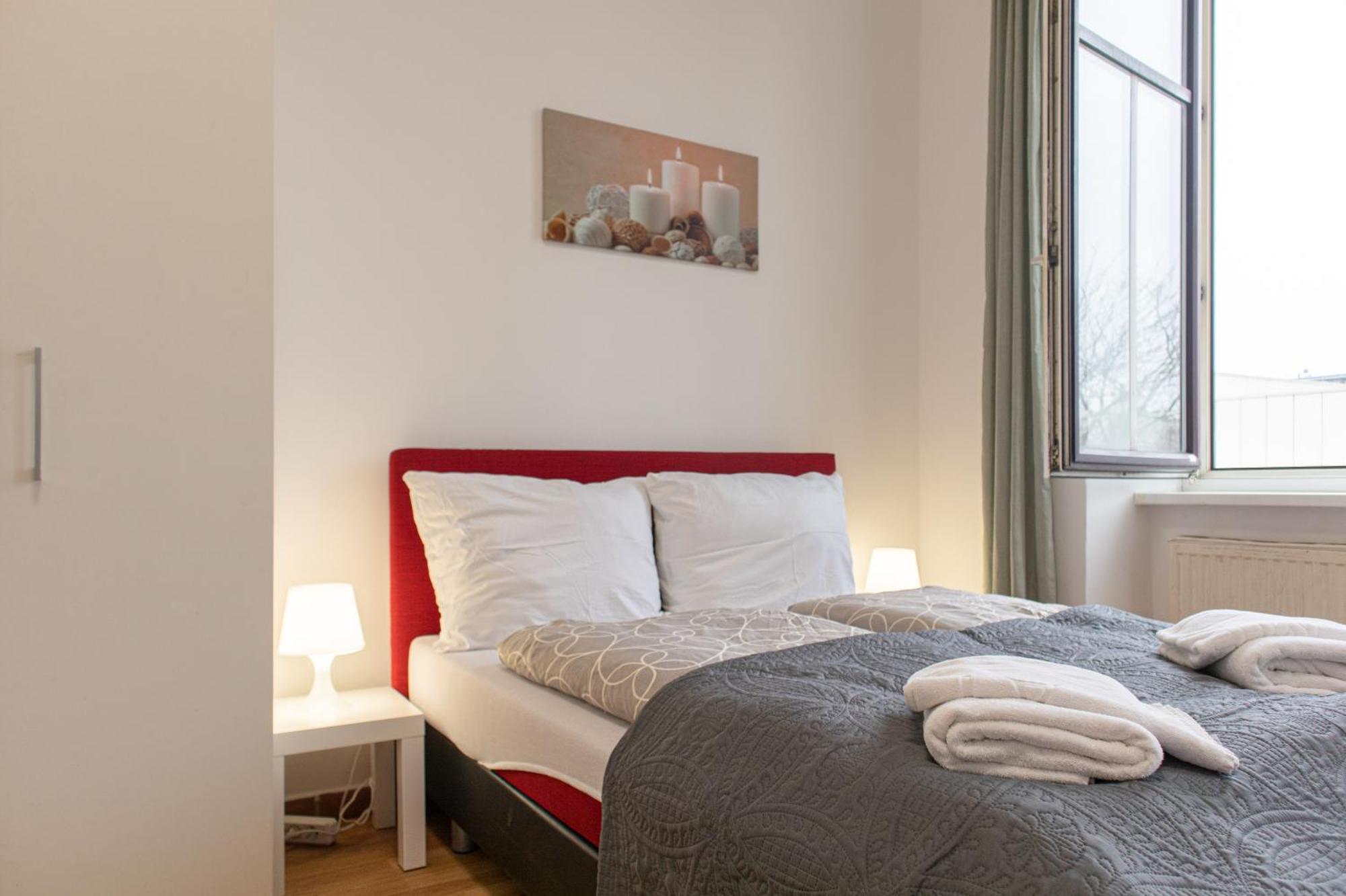 Homelike 2Br Apt. @Millenium Tower/Danube River Wien Eksteriør billede