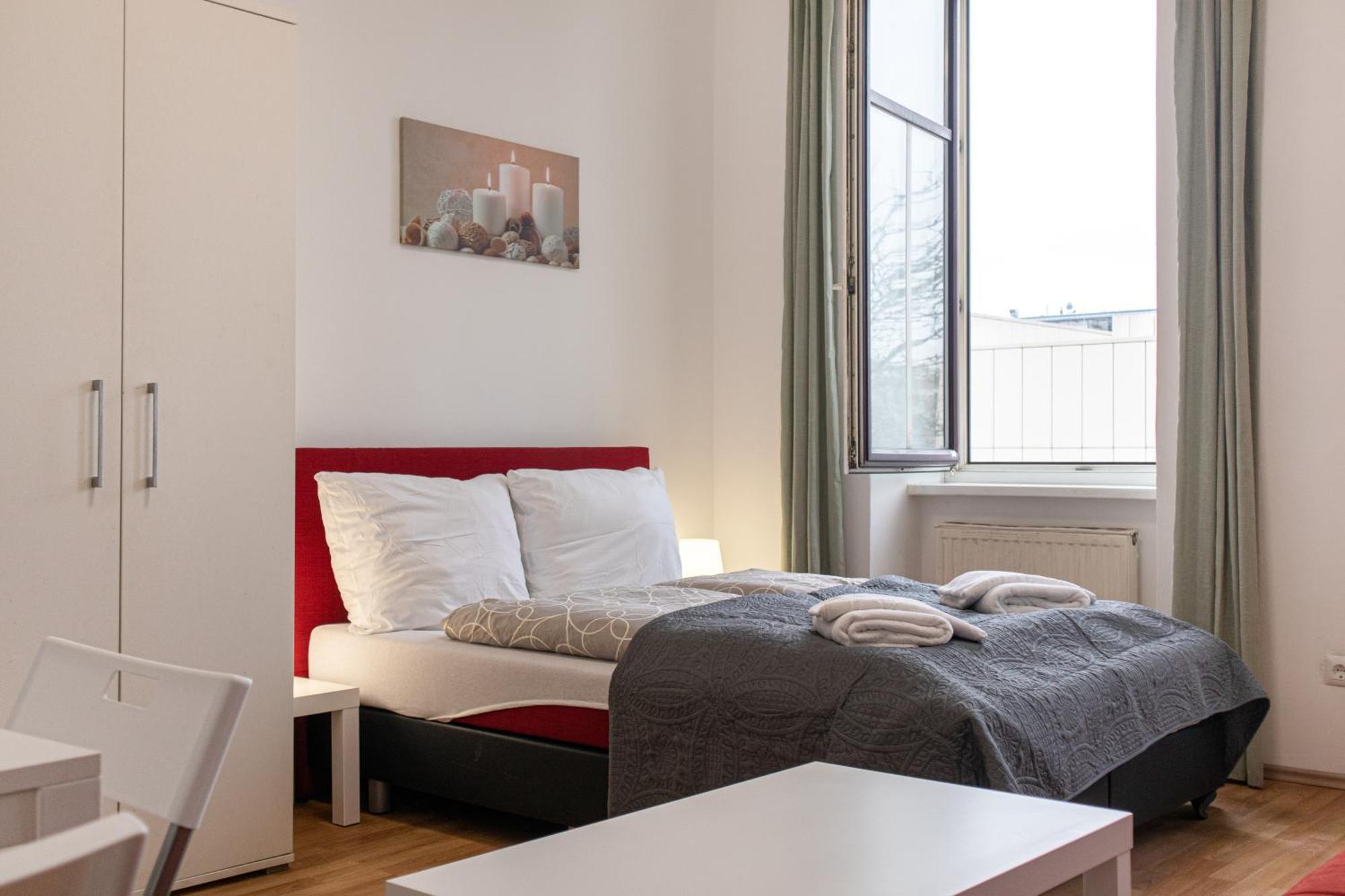 Homelike 2Br Apt. @Millenium Tower/Danube River Wien Eksteriør billede